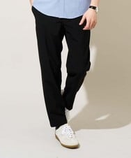 KHLGD77064 a.v.v MEN(アー・ヴェ・ヴェ) 【新色追加&再入荷】<接触冷感/遮熱/吸水速乾/UVカット/ストレッチ>リライトセミルーズアンクルパンツ【イージーケア/洗濯機で洗える】 ブラック