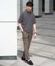 KHLGD77064 a.v.v MEN(アー・ヴェ・ヴェ) 【新色追加&再入荷】<接触冷感/遮熱/吸水速乾/UVカット/ストレッチ>リライトセミルーズアンクルパンツ【イージーケア/洗濯機で洗える】 ブラック