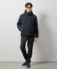 KHLLD27069 a.v.v MEN(アー・ヴェ・ヴェ) 【イージーケア/洗濯機で洗える/毛玉・シワになりにくい/裏起毛/ストレッチ】不動の人気パンツ 裏微起毛セミルーズパンツ ダークグレー