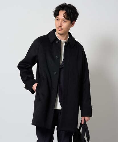 KHUAG09239 a.v.v MEN ライトビーバーステンカラーコート
