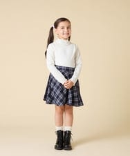 KJHAD40034 a.v.v KIDS(アー・ヴェ・ヴェ) [120-160]アソートフレアスカート ネイビー
