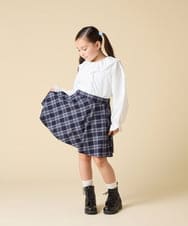 KJHAD40034 a.v.v KIDS(アー・ヴェ・ヴェ) [120-160]アソートフレアスカート ネイビー