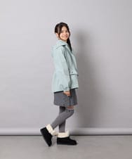 KJJJD01059 a.v.v KIDS(アー・ヴェ・ヴェ) [130-160]【洗える/フード取り外し可】リボンポケットマウンパ ミント