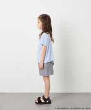 KJKGD61039 a.v.v KIDS(アー・ヴェ・ヴェ) [110-140]【数量限定】[シナモロール＆クロミ]スパンコールTシャツ ライトブルー
