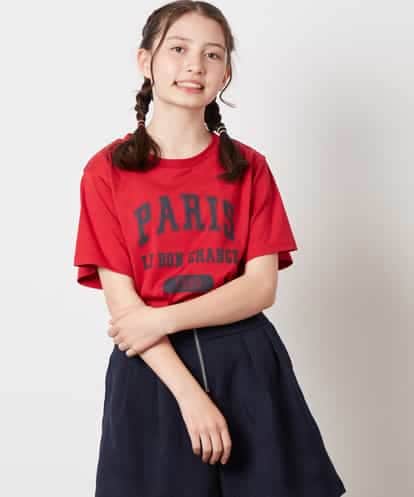 KJKHV70024 a.v.v KIDS 【接触冷感】[100-130]ロゴアソートTシャツ