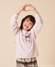 KJKKV80034 a.v.v KIDS(アー・ヴェ・ヴェ) 【数量限定】[100-140]［マイメロディ］エンジェルトレーナー ピンク