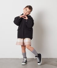KJLAA04029 a.v.v KIDS(アー・ヴェ・ヴェ) [100-140]【ウエストゴム仕様】アソートキュロット ピンク(チェック)
