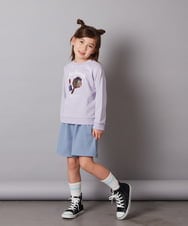 KJLAA04029 a.v.v KIDS(アー・ヴェ・ヴェ) [100-140]【ウエストゴム仕様】アソートキュロット ピンク(チェック)