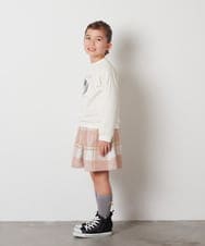 KJLAA04029 a.v.v KIDS(アー・ヴェ・ヴェ) [100-140]【ウエストゴム仕様】アソートキュロット ピンク(チェック)