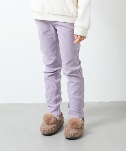 KJLAT01024  [140-150]裏起毛ストレッチスキニーパンツ