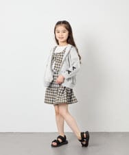 KJLFD45039 a.v.v KIDS(アー・ヴェ・ヴェ) [120-160][ママとお揃いコーデが叶う/セットアップ可能]ギャザーキュロット ライトブルー