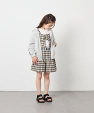 KJLFD45039 a.v.v KIDS(アー・ヴェ・ヴェ) [120-160][ママとお揃いコーデが叶う/セットアップ可能]ギャザーキュロット ライトブルー