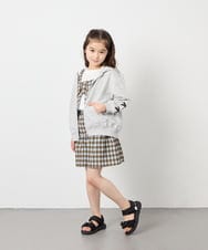 KJLFD45039 a.v.v KIDS(アー・ヴェ・ヴェ) [120-160][ママとお揃いコーデが叶う/セットアップ可能]ギャザーキュロット ライトブルー