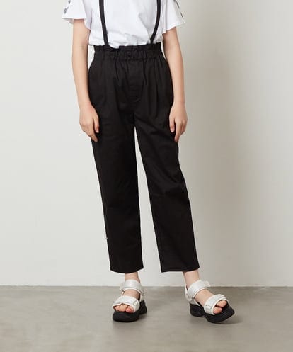 KJLGV04029 a.v.v KIDS [100-130]サスペンダー付きテーパードパンツ