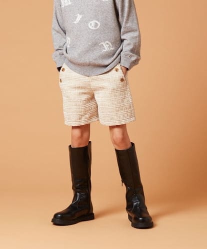 KJLKS46029 a.v.v KIDS [100-130]ツイードショートパンツ