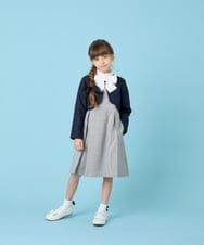 KQECG03069 a.v.v KIDS(アー・ヴェ・ヴェ) [120-130]セレモニーV開きジャンスカ グレージュ