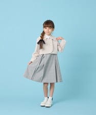 KQECG03069 a.v.v KIDS(アー・ヴェ・ヴェ) [120-130]セレモニーV開きジャンスカ グレージュ