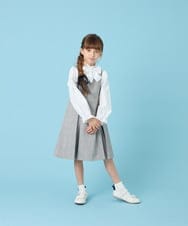 KQECG03069 a.v.v KIDS(アー・ヴェ・ヴェ) [120-130]セレモニーV開きジャンスカ グレージュ