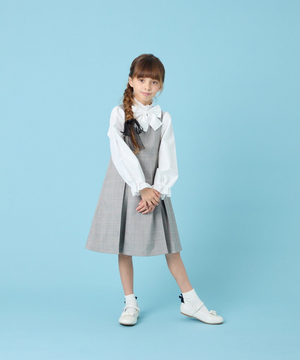 KQECG03069 a.v.v KIDS(アー・ヴェ・ヴェ) [120-130]セレモニーV開きジャンスカ グレージュ