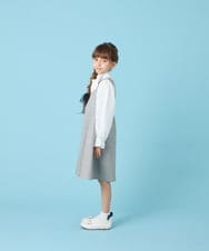 KQECG03069 a.v.v KIDS(アー・ヴェ・ヴェ) [120-130]セレモニーV開きジャンスカ グレージュ
