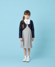 KQECG03069 a.v.v KIDS(アー・ヴェ・ヴェ) [120-130]セレモニーV開きジャンスカ グレージュ
