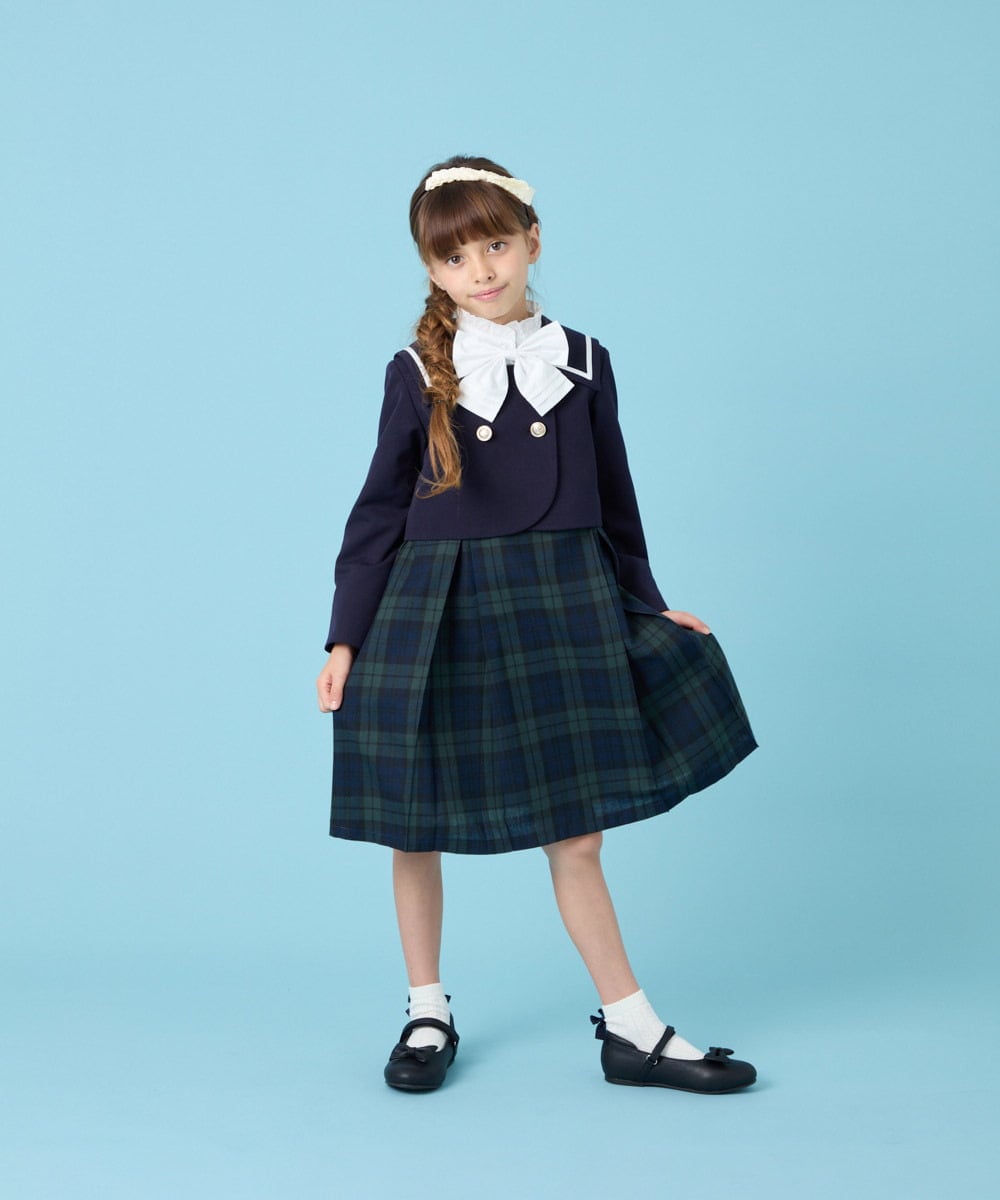 KQECG03069 a.v.v KIDS(アー・ヴェ・ヴェ) [120-130]セレモニーV開きジャンスカ ブラック