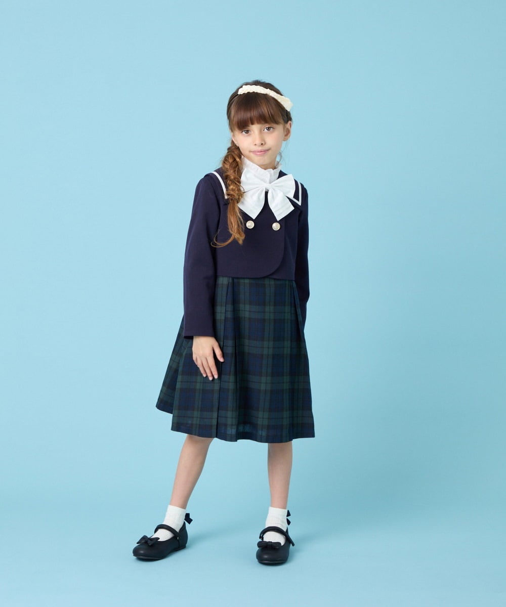 KQECG03069 a.v.v KIDS(アー・ヴェ・ヴェ) [120-130]セレモニーV開きジャンスカ ブラック
