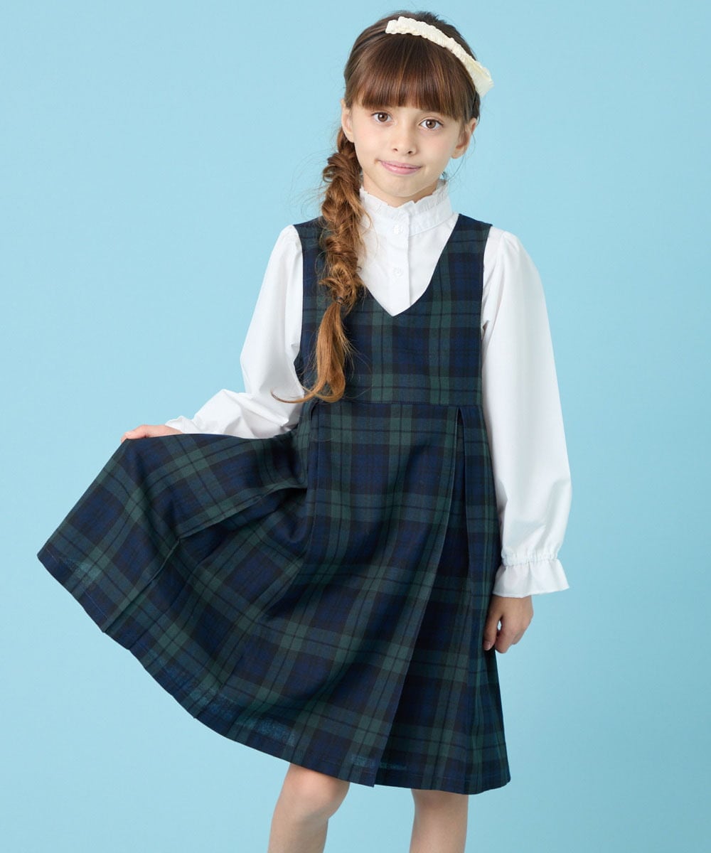 KQECG03069 a.v.v KIDS(アー・ヴェ・ヴェ) [120-130]セレモニーV開きジャンスカ ブラック