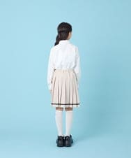 KQHBG02059 a.v.v KIDS(アー・ヴェ・ヴェ) [150-160]卒服裾ラインプリーツスカート ベージュ