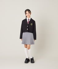 KQHBG03059 a.v.v KIDS(アー・ヴェ・ヴェ) [150-160]卒服フロントプリーツ台形スカート ライトグレー