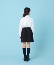KQHBG03059 a.v.v KIDS(アー・ヴェ・ヴェ) [150-160]卒服フロントプリーツ台形スカート ブラック