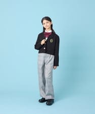 KQJBG03099 a.v.v KIDS(アー・ヴェ・ヴェ) [150-160]卒服ショートテーラードジャケット ブラック