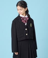 KQJBG03099 a.v.v KIDS(アー・ヴェ・ヴェ) [150-160]卒服ショートテーラードジャケット ブラック