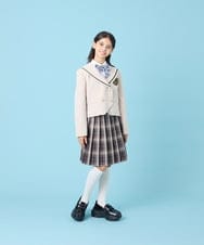 KQJBG04099 a.v.v KIDS(アー・ヴェ・ヴェ) [150-160]卒服セーラー襟ジャケット ベージュ