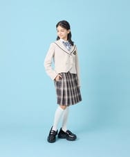 KQJBG04099 a.v.v KIDS(アー・ヴェ・ヴェ) [150-160]卒服セーラー襟ジャケット ベージュ