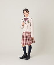 KQJBG04099 a.v.v KIDS(アー・ヴェ・ヴェ) [150-160]卒服セーラー襟ジャケット ベージュ