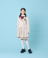 KQJBG04099 a.v.v KIDS(アー・ヴェ・ヴェ) [150-160]卒服セーラー襟ジャケット ベージュ