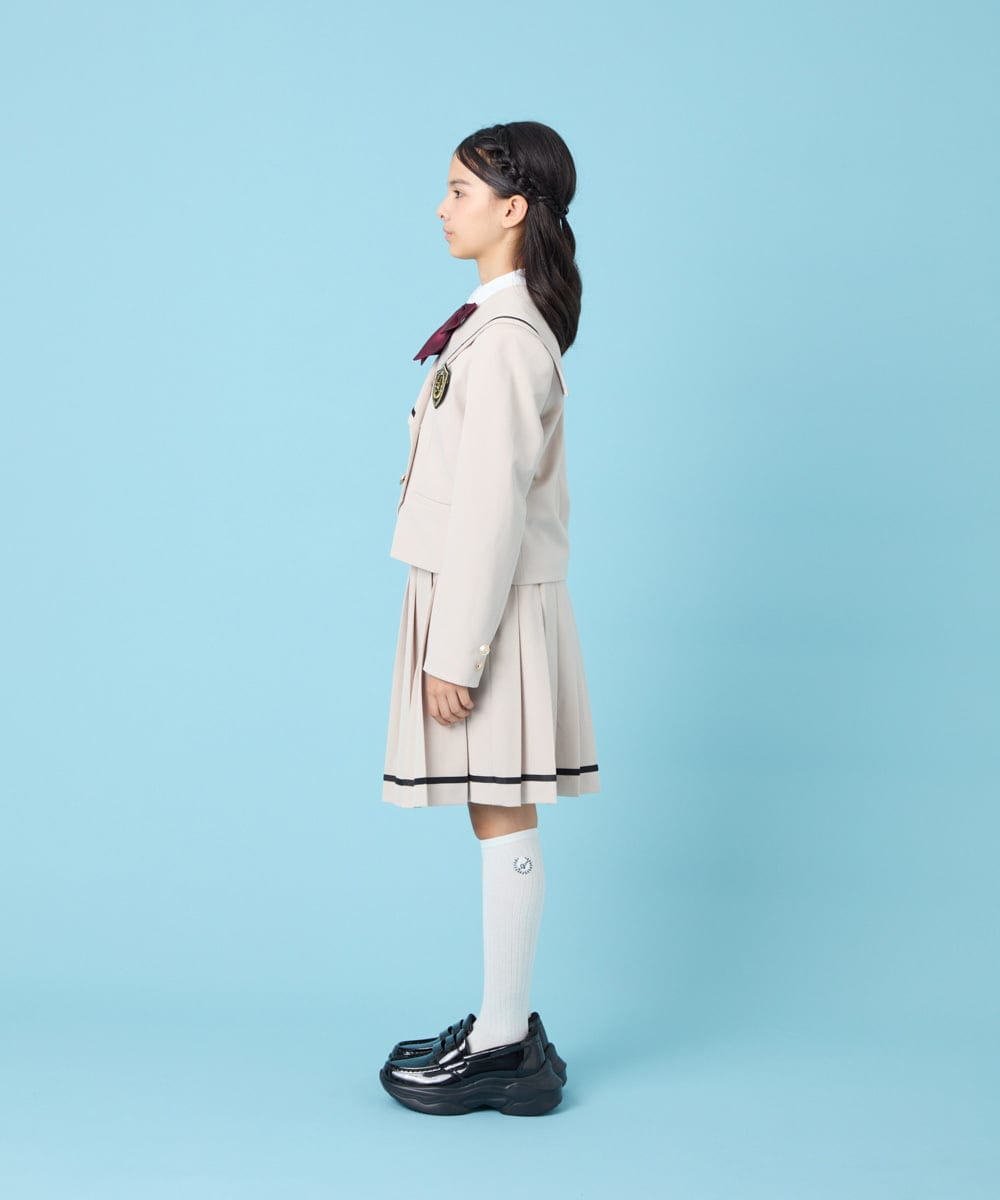 KQJBG04099 a.v.v KIDS(アー・ヴェ・ヴェ) [150-160]卒服セーラー襟ジャケット ベージュ