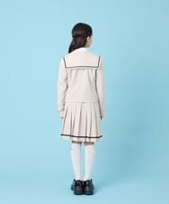 KQJBG04099 a.v.v KIDS(アー・ヴェ・ヴェ) [150-160]卒服セーラー襟ジャケット ベージュ