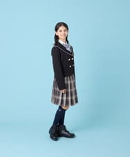 KQJBG04099 a.v.v KIDS(アー・ヴェ・ヴェ) [150-160]卒服セーラー襟ジャケット ブラック