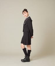 KQLBD01059 a.v.v KIDS(アー・ヴェ・ヴェ) [150-160]【2026 卒服】タックキュロットパンツ グレー