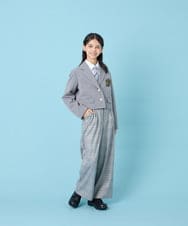 KQLBG01064 a.v.v KIDS(アー・ヴェ・ヴェ) [150-160]卒服ワイドパンツ ライトグレー