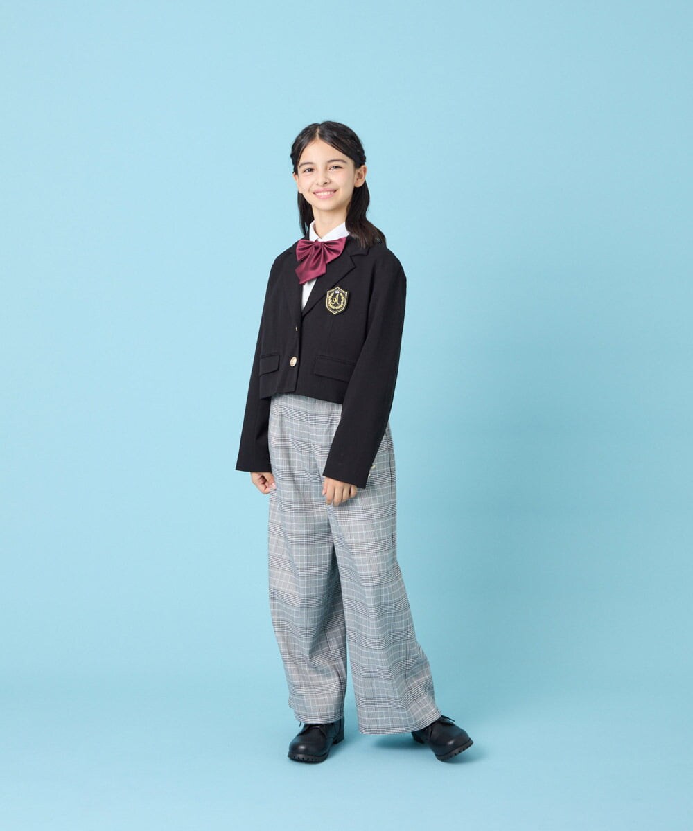 KQLBG01064 a.v.v KIDS(アー・ヴェ・ヴェ) [150-160]卒服ワイドパンツ ライトグレー
