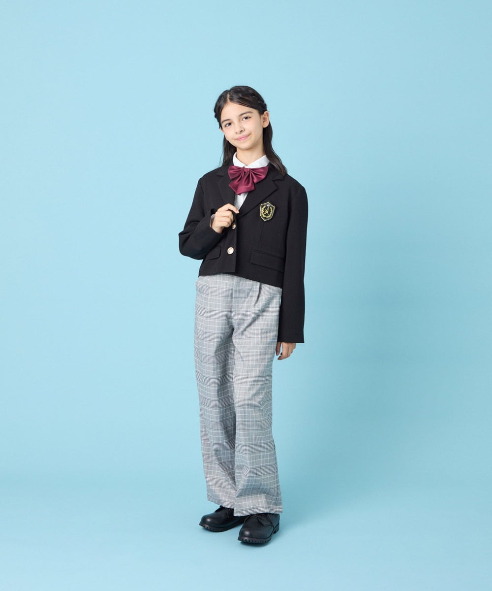 KQLBG01064 a.v.v KIDS(アー・ヴェ・ヴェ) [150-160]卒服ワイドパンツ ライトグレー