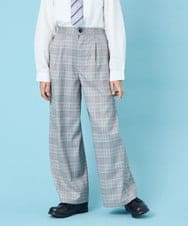 KQLBG01064 a.v.v KIDS(アー・ヴェ・ヴェ) [150-160]卒服ワイドパンツ ライトグレー