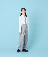 KQLBG01064 a.v.v KIDS(アー・ヴェ・ヴェ) [150-160]卒服ワイドパンツ ライトグレー