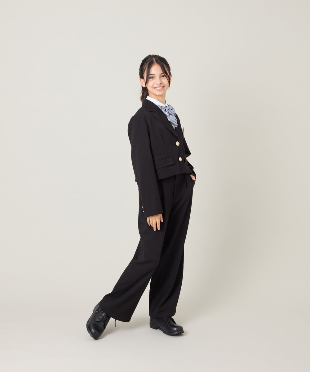 KQLBG01064 a.v.v KIDS(アー・ヴェ・ヴェ) [150-160]卒服ワイドパンツ ブラック