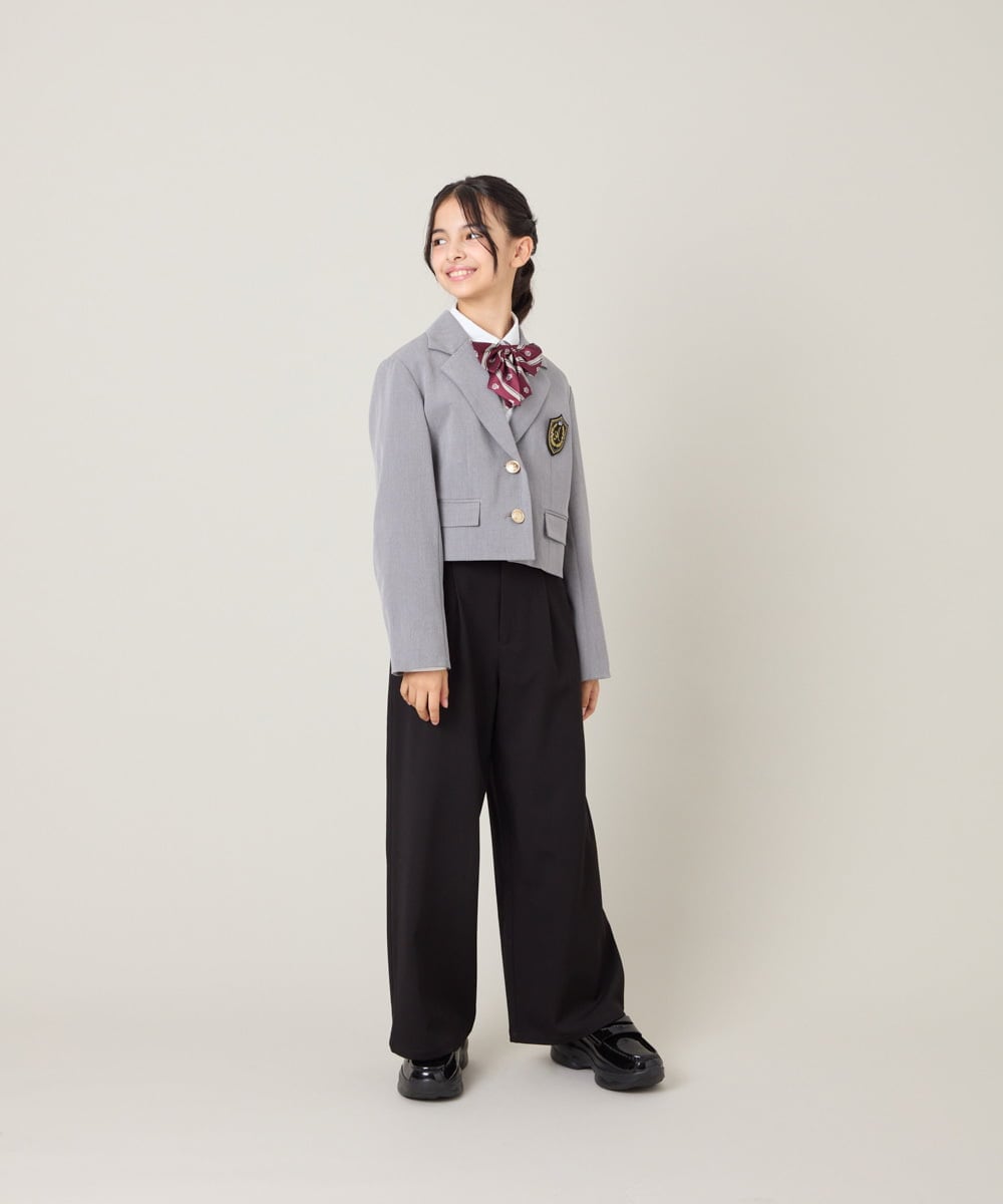 KQLBG01064 a.v.v KIDS(アー・ヴェ・ヴェ) [150-160]卒服ワイドパンツ ブラック