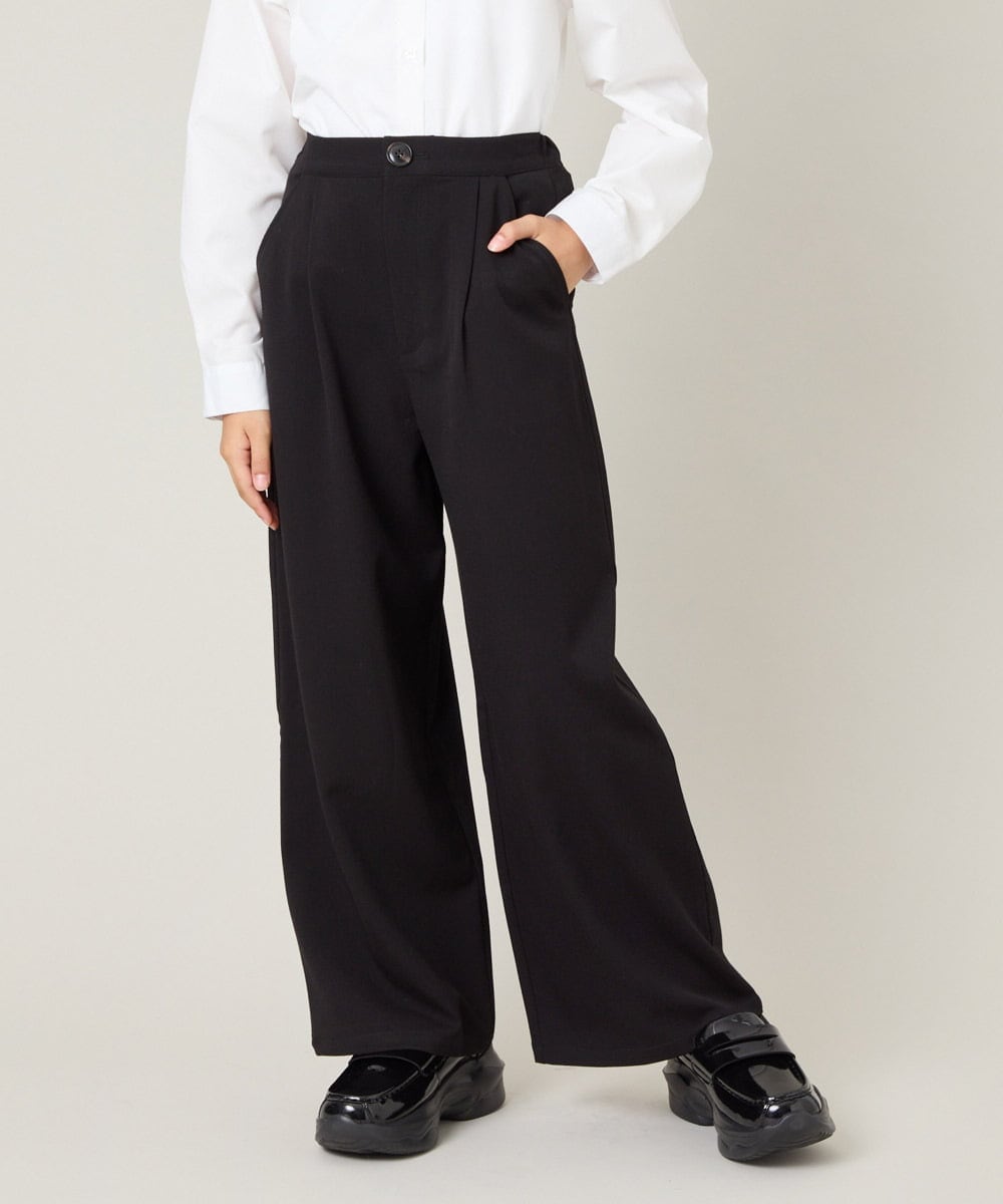 KQLBG01064 a.v.v KIDS(アー・ヴェ・ヴェ) [150-160]卒服ワイドパンツ ブラック
