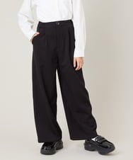 KQLBG01064 a.v.v KIDS(アー・ヴェ・ヴェ) [150-160]卒服ワイドパンツ ブラック